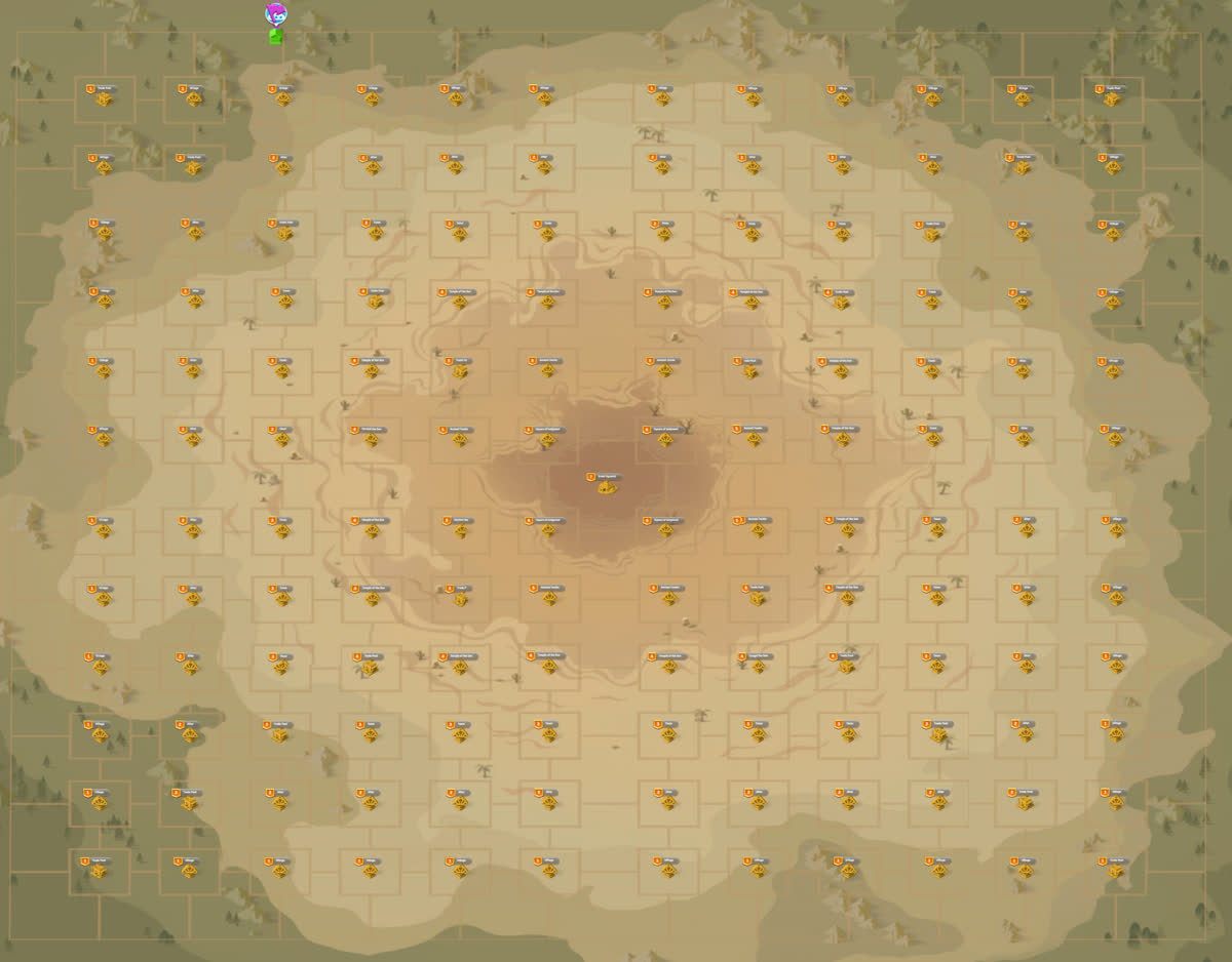 Server 1149가 정리한 Season 3 Golden Realm 지도